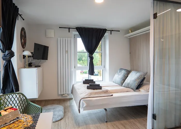 24-7 Living Passau - Cozy - Balcony - Kitchen Apartmán Tiefenbach (Passau)