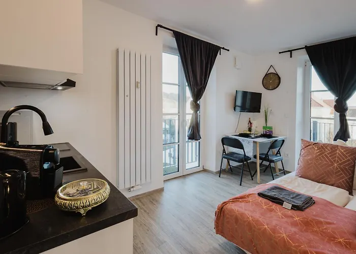 Appartement 24-7 Living Passau - Cozy - Balcony - Kitchen *