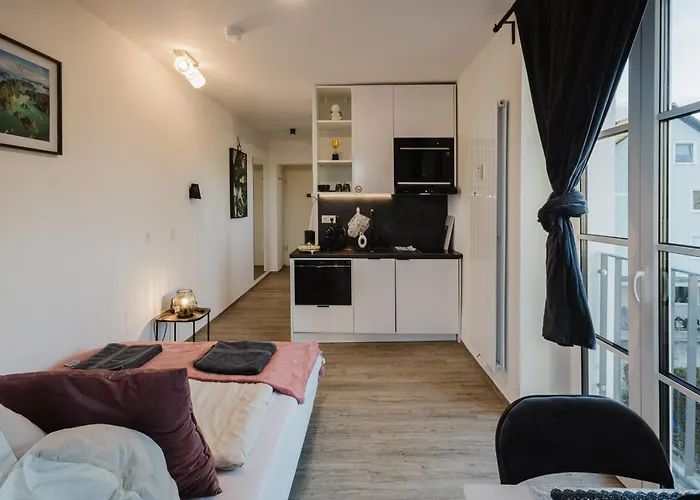 24-7 Living Passau - Cozy - Balcony - Kitchen Tiefenbach (Passau)